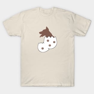 Eggscellent Surprise - Dog in the Egg T-Shirt